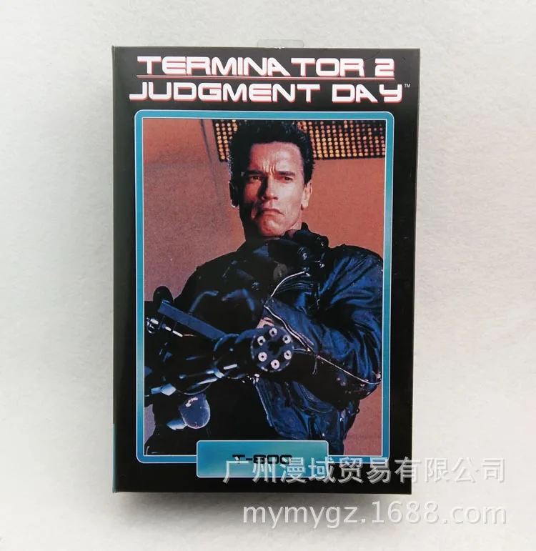 NECA Terminator 2: Судный день T-800 Арнольд Шварценеггер ПВХ фигурка Коллекционная модель игрушки " 18 см KB0349