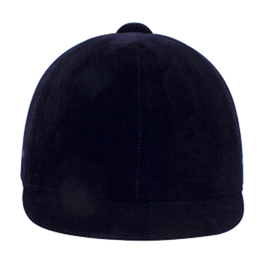 Adjustable Equestrian Helmet Men Women Outdoor Horse Riding Hat Fleece Soft Safety Hat for Adults Head Protective