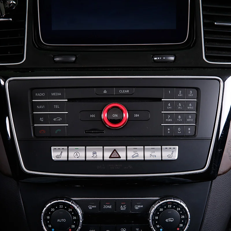 

For Mercedes Benz A W176 B W245 E W213 GLK X204 GLA x156 CLA GLE W166 350d ML GL X166 volume knob accessories