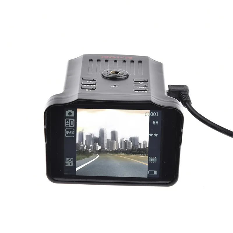 Универсальный глобальный Автомобильный видеорегистратор 2 в 1 1080P мобильный