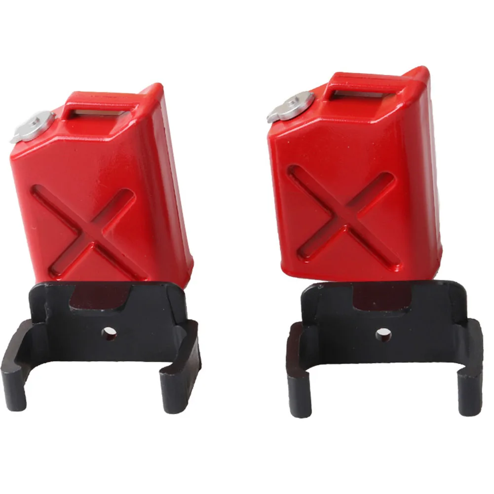 

1/10 Scale Mini Red Axial Phantom Decorative Climbing Car Fuel Tank RC Crawler Accessories Oil Drum Model Tool For Tamiya