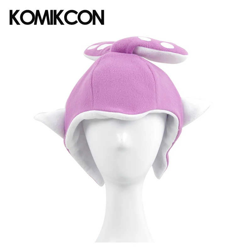 Splatoon 2 Splatfest Inkling Squid Hats Purple Bun Cap Mask Kid's