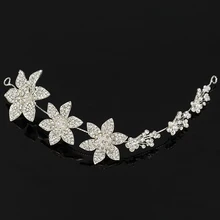 Прямые продажи, диадемы, трендовые, цинковый сплав, свадебные кристаллы, цветочные, свадебные, выпускные украшения для волос, аксессуары, тиара, повязка на голову