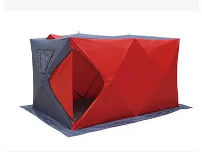 Сверхлегкий Двойной Слои 5-8Person питьевой Водонепроницаемый тент для охота и рыбалка кемпинг палатка на открытом воздухе палатка Barraca
