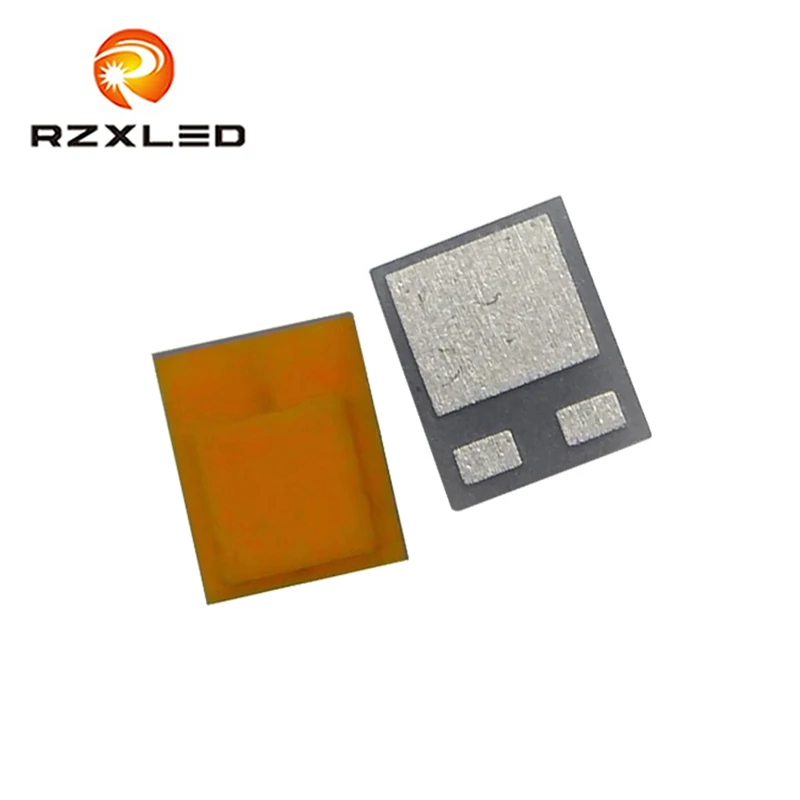 50 шт./лот светодиодный желтый чип 5 Вт 3 в amber2000K 2300K 1800K Suface Mount 2016 пакет для фар