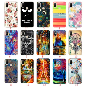 

100pcs/lot For Xiaomi Note 6 Pro Cartoon Dream Catcher Flower TPU Case For PocoPhone F1 Redmi Note 5 Pro Mi 6X A2 Mi 8 SE