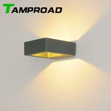 TAMPROAD современный 8 Вт светодиодный настенный светильник освещение прожектора наружные светильники лампа для театра для студии, склада дома балкон спальни ванной комнаты