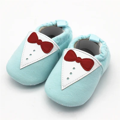 Новая хлопковая обувь для маленьких мальчиков и девочек с рисунком лисы из мультфильма, мокасины для малышей 0-6, 7-12, 13-18 месяцев, нескользящая обувь на мягкой подошве - Цвет: C5