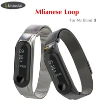 Mi Band 3 ремешок для Xiaomi mi Band 3 браслет mi lanese ремешок на запястье металлический ремешок mi band 3 ремешок из нержавеющей стали mi Band 3 браслет