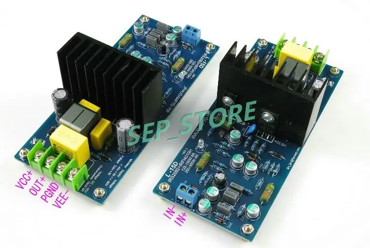 LJM Hi end L15D стерео аудио Плата усилителя мощности IRS2092 IRFI4019H IRAUDAMP7S (включая 2 Bobards)|board