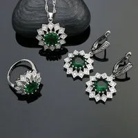 925-Sterling-Silver-Jewelry-Sets-For-Bride-Natural-Green-Cubic-Zirconia-White-Crystal-Earrings-Ring-Necklace.jpg_200x200