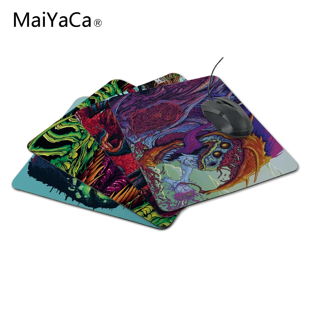 Коврик для мыши MaiYaCa Hyper Beast, размер игровой мыши 18*22 см и 25*29 см, не оверлок, коврик для мыши