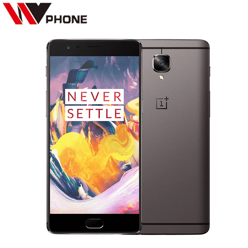 Original Oneplus 3T A3010 LTE 4G Mobile Phone Snapdragon 821 Quad Core 5.5" 1080*1920p 6G RAM 64/128G ROM 16MP Fingerprint NFC