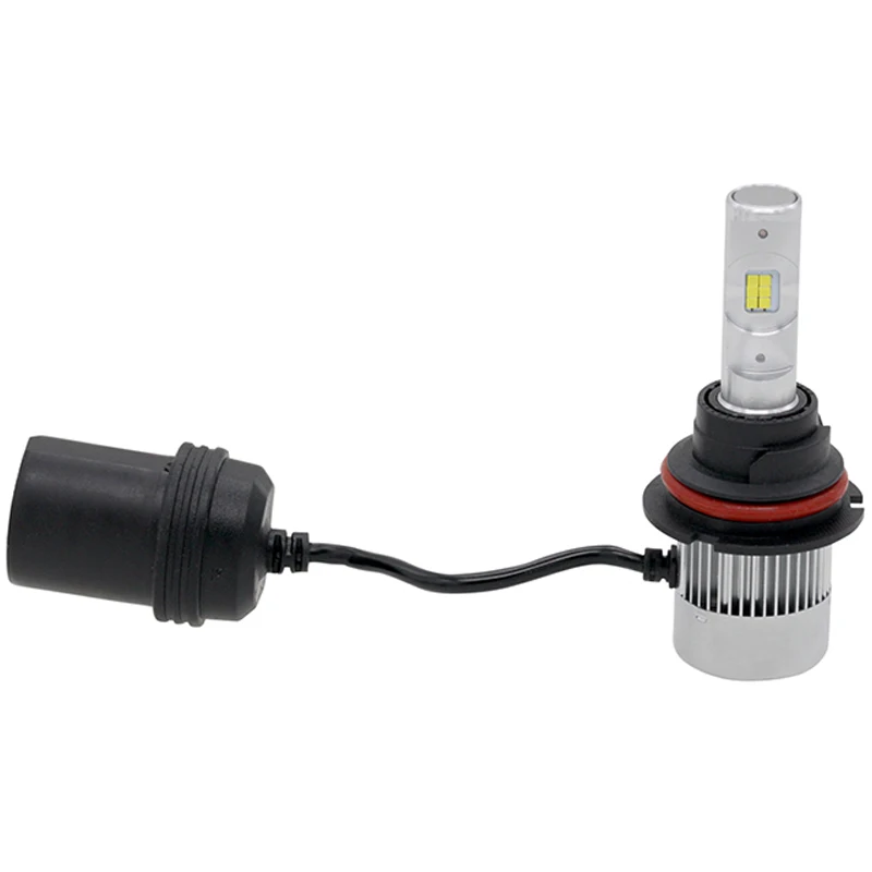 SUNKIA 2 шт./пара фар автомобиля 9004/HB1 9007/HB5 Plug& Play(подол короче спереди и длиннее сзади) луч 6000K чистый белый 7200LM 40 Вт авто лампы противотуманных фар автомобиля для укладки волос