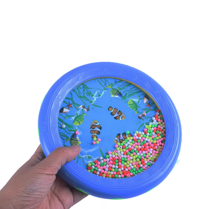 

Music instruments child plastic musical ocean drum 7" diameter