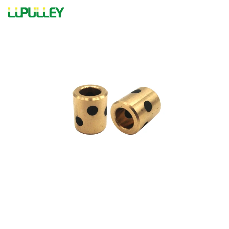LUPULLEY Linear Graphite Copper Set Bearing Copper Bushing Inner