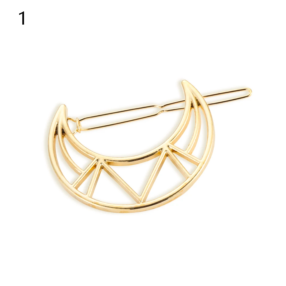 Style 6-1 1 шт., модные женские Геометрические заколки для волос, заколки для волос, Звездный зажим для волос сердце, нежные заколки для волос, заколка для волос, ювелирные изделия для волос, аксессуары для волос - Цвет: Style 6-1