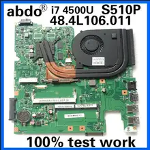 12293-1 48.4L106.011 материнская плата для lenovo S510P LS41P LS51P ноутбук материнская плата Процессор i7 4500U GT720M 2G DDR3 тесты работы