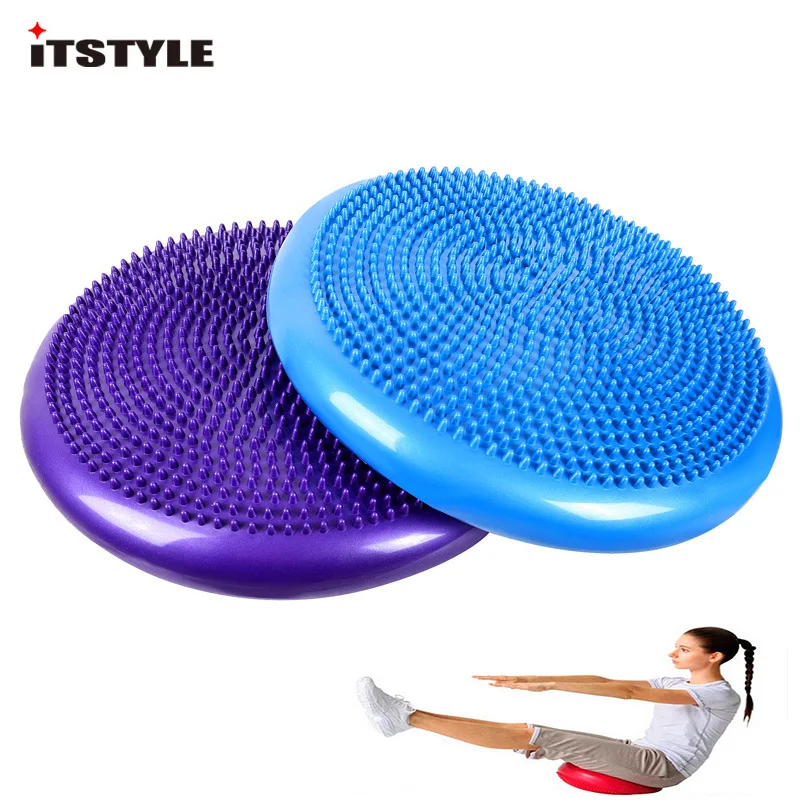 

ITSTYLE Twist Balance Disc Board Pad Inflatable Foot Massage ball pad Fitness Exercise Equipment Twister Gym yoga Balance Board