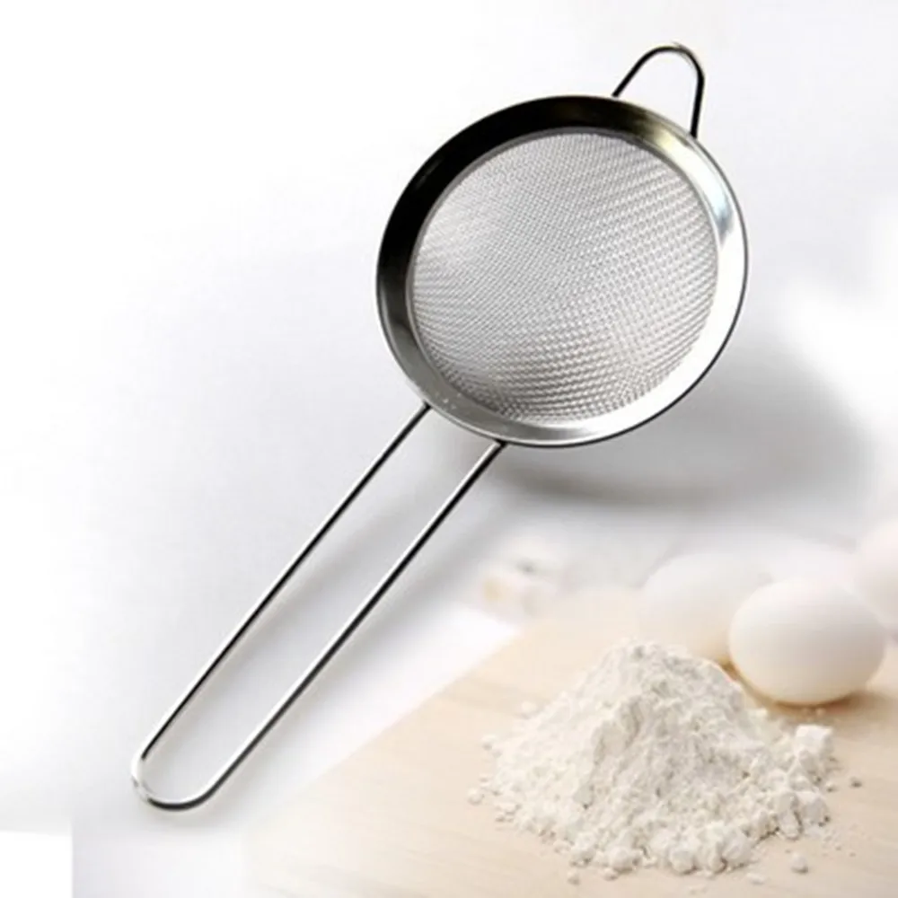 1pc Stainless Steel Wire Fine Mesh Oil Strainer High Quality Flour