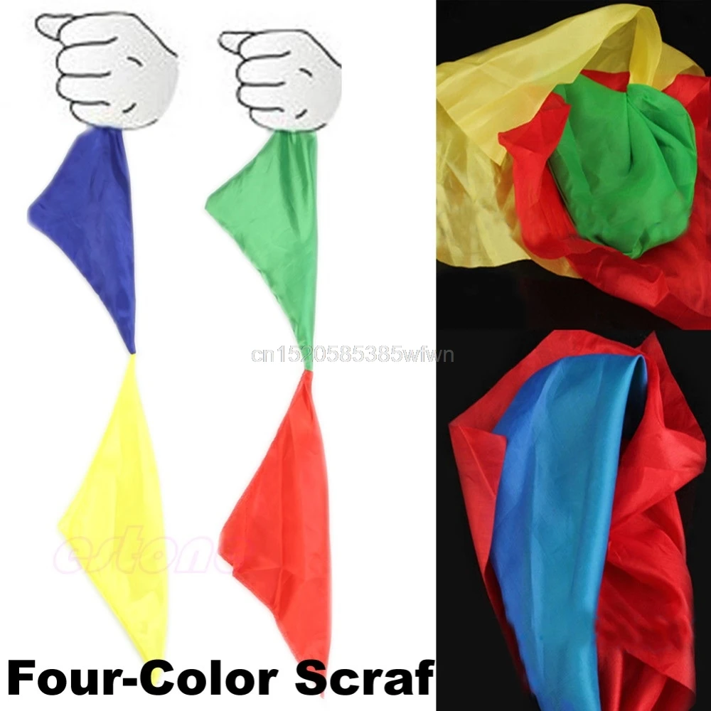 

hange Color Silk Scarf For Magic Trick By Mr. Magic Streets Props Tools Toys Gift Randomly #HC6U# Drop shipping