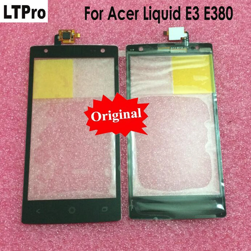 

ON SALE !!! 100% Warranty Tetsed The Best quality Black Touch Screen Digitizer For Acer Liquid E3 E380 Replacement Parts
