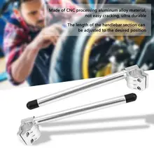 Руль мотоцикла CNC руль вилка зажим Ons Clipon заготовка отдельная Ручка Бар гонщик мотоцикл 31 мм Универсальный