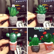 Украшение автомобиля, воздушный диффузор на выходе, Забавный кактус с зажимом, освежитель воздуха, стильный аромат духов для BMW E36 E46 E39 F10