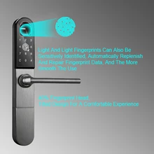 Eseye APP Smart Door Lock Fingerprint Lock Digital Lock Electronic Door Lock Anti-Thief Safety For Family Home