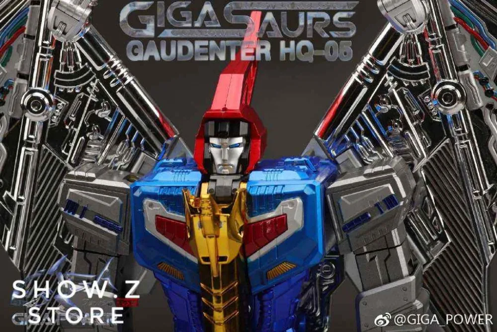 [Show. Z Store] Gigapower GP HQ-05R Gaudenter Swoop синий хром версия трансформации фигурка