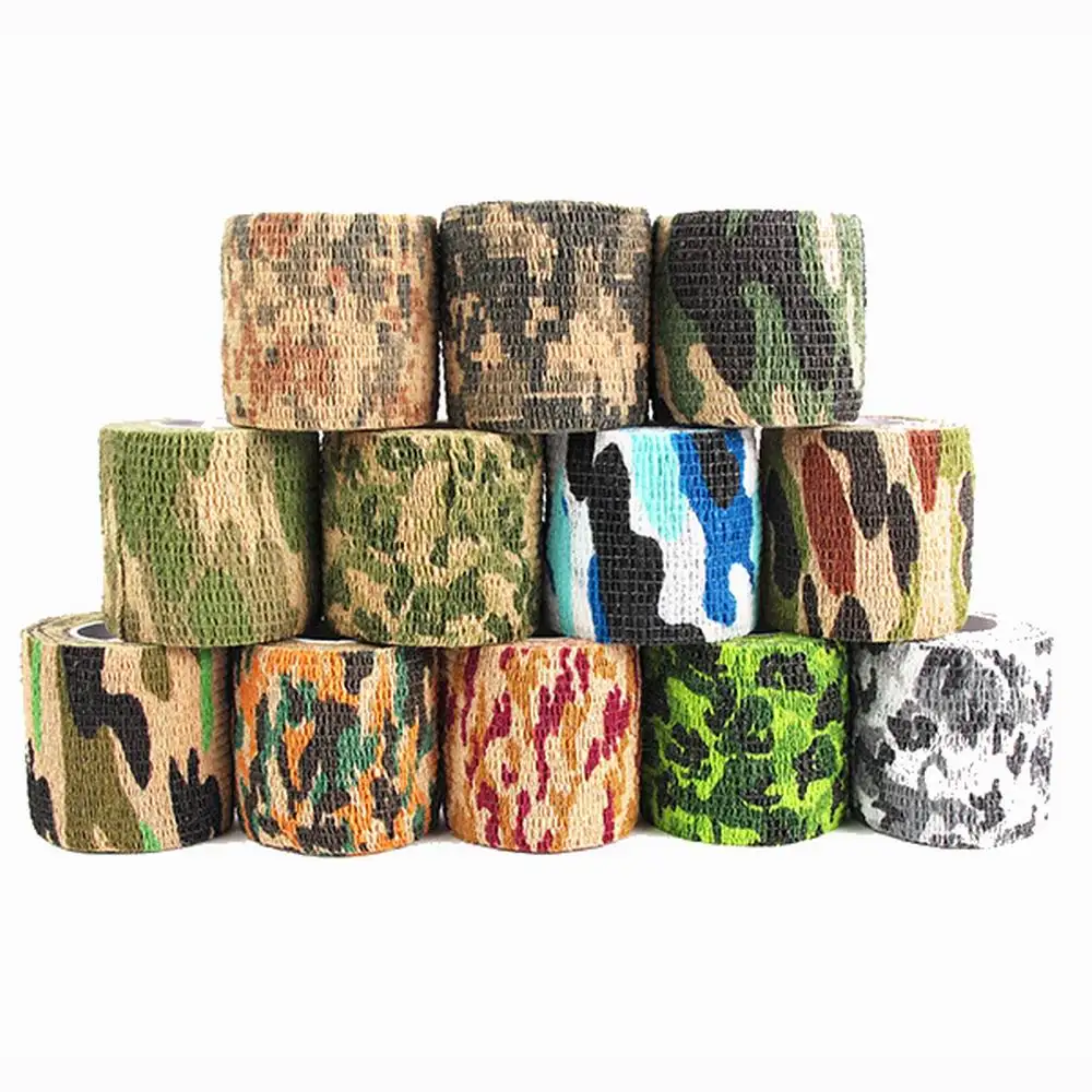 14 Kinds 4500*50*0.21mm Stretched Jungle Camo Stealth Wrap Hunting