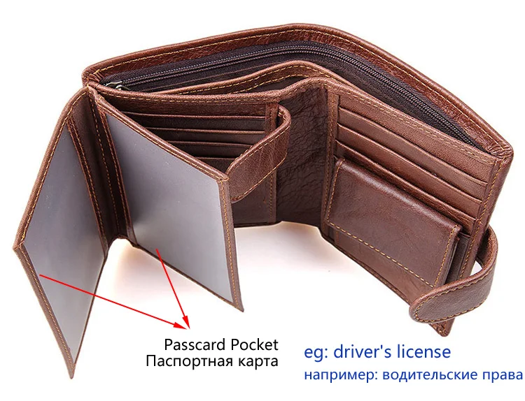 Кошелек из натуральной кожи мужской RFID блокирующий кошелек мужской роскошный тонкий кошелек для мелочи Кошельки для монет держатель для карт мужская сумка для денег