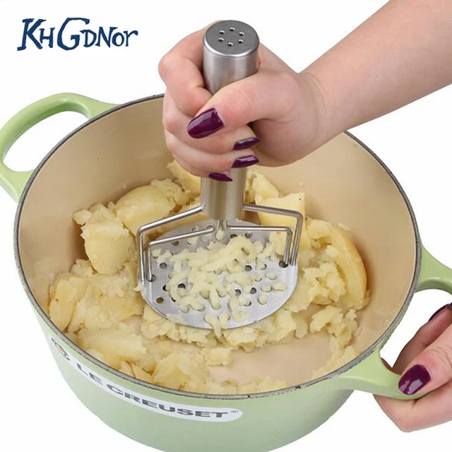 New Kitchen Mashed Potatoes Device Bilayer Mud Salad Fruit Vegetable