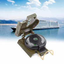 Портативный Армейский Складной объектив компас Военная многофункциональная приборная панель открытый инструмент