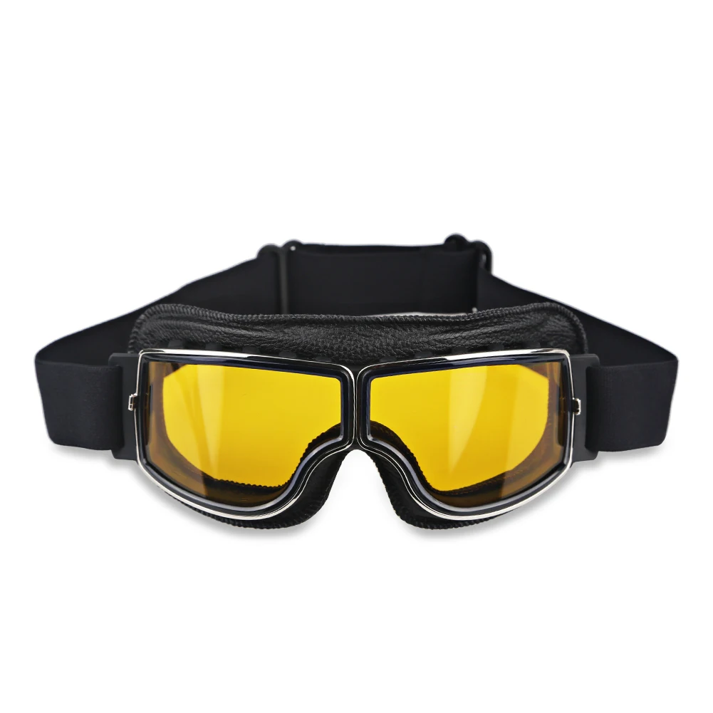 Классические ретро мотоциклетные очки винтажные Мото очки для шлема УФ-защита - Цвет: Model 3