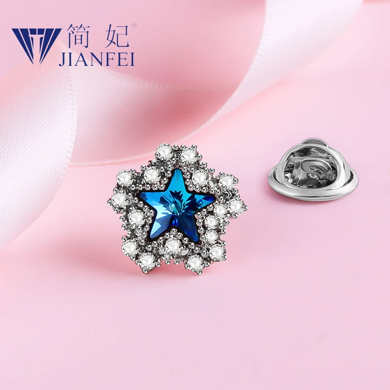 

Gemstone star Shape Pattern Stylish Women Brooches 4