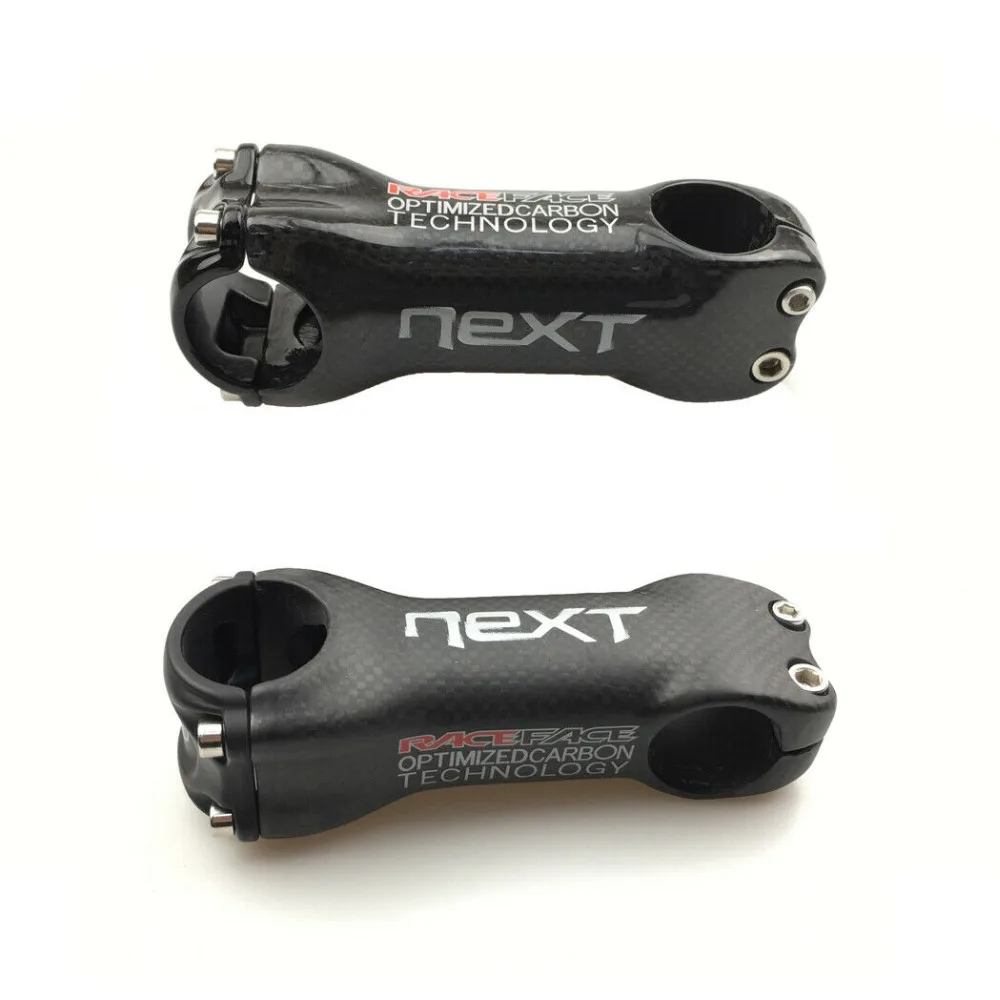 RACE FACE Next Cycling Stem 3k Full Carbon Fiber Bike Stem 70-120mm MTB Road Bicycle Handlebar Stems Stand 6° (8)