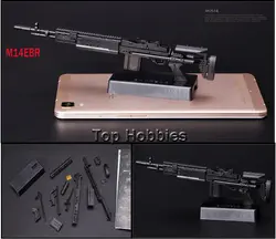 1/6 Весы 4D пистолет Модель Remington m14ebr собраны снайперская винтовка разные цвета для 12 "Солдат Рисунок