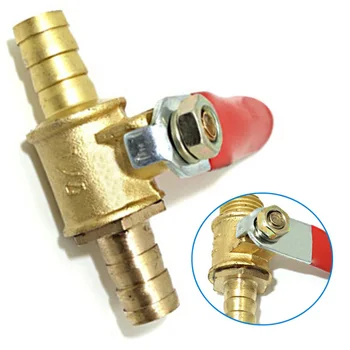 

Simple operation 10mm motorized ball valve 1/4" barb 2 way electrical valve VE496 P