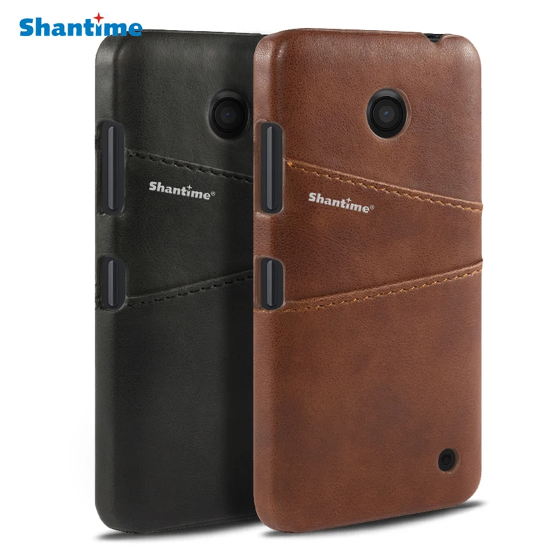 

Luxury Pu Leather Back Cover For Nokia Lumia 630 Lumia 635 Business Style Case For Nokia Lumia 530 Wallet Card Slots Phone Case