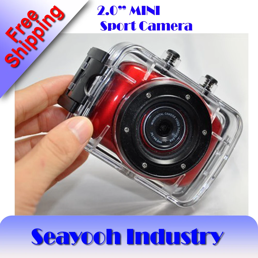 Mini Helmet Waterproof HD Action/Sport Camera Sport Outdoor Camcorder