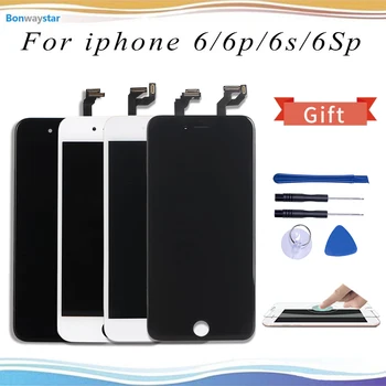 

Grade AAA Pantalla LCD For iPhone 6 Display Touch Screen Digitizer Assembly AAA iPhone 6 LCD 6S Plus Assembly Replacement+Gifts