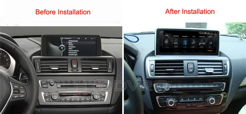 Top YMODVHT 8.8inch Quad Core Android 7.1 Car DVD Radio for BMW 1 Series F20/F21 for BMW 2 Series F23 for BMW 3 Series F30/F31/F34 2