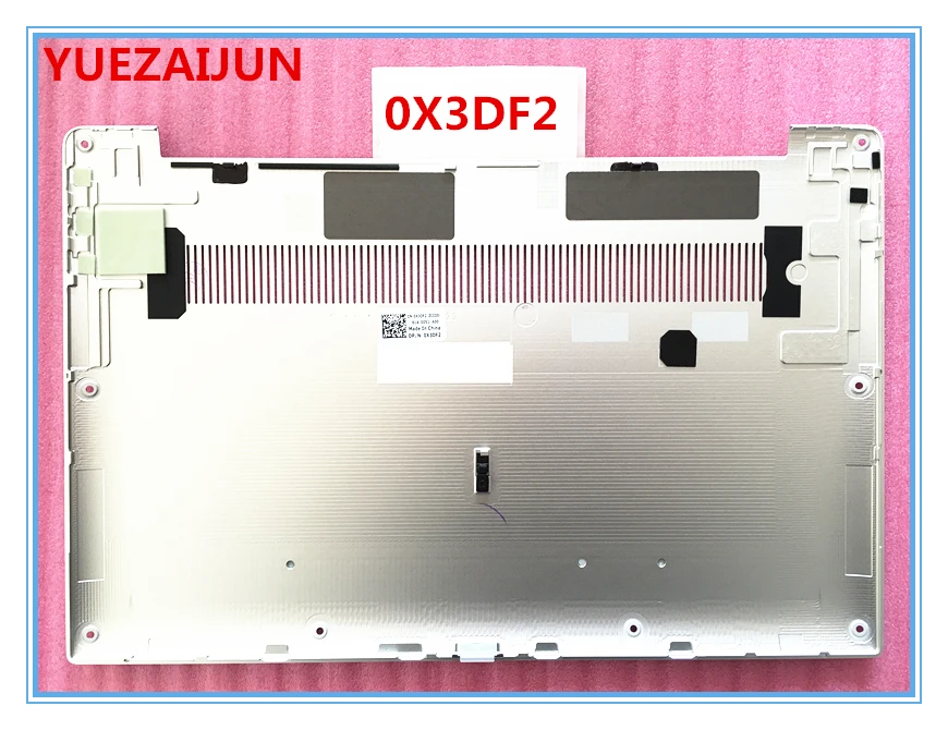 X3DF2 NEW/ORIG для DELL XPS 13 9370 0X3DF2 Нижняя крышка D чехол Базовая крышка-Серебристый |