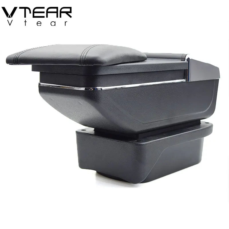 

Vtear For toyota verso armrest box central Store content box cup holder ashtray interior car-styling decoration Accessories