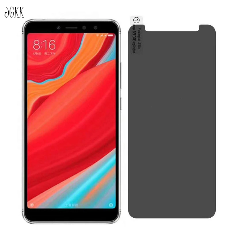 JGKK для Xiaomi Redmi S2 Анти Шпион конфиденциальности закаленное Стекло Экран протектор