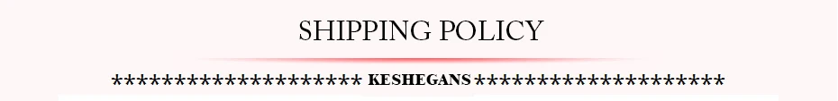 3.SHIPPING POLICY