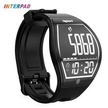 2017 World Premiere Interpad Curved Touch Screen Smart Watch Sport Smart Health Fitness Tracker Wireless Charging Smartwatch