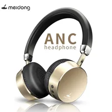 Оригинальный Meidong E6 Active Шум отмена Беспроводной Bluetooth гарнитура наушники с микрофоном для телефона ANC Bluetooth наушники