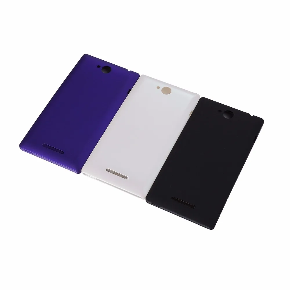 

For Sony Xperia C C2304 s39 C2305 S39h Housing Battery Door Back Cover Case with Side Button